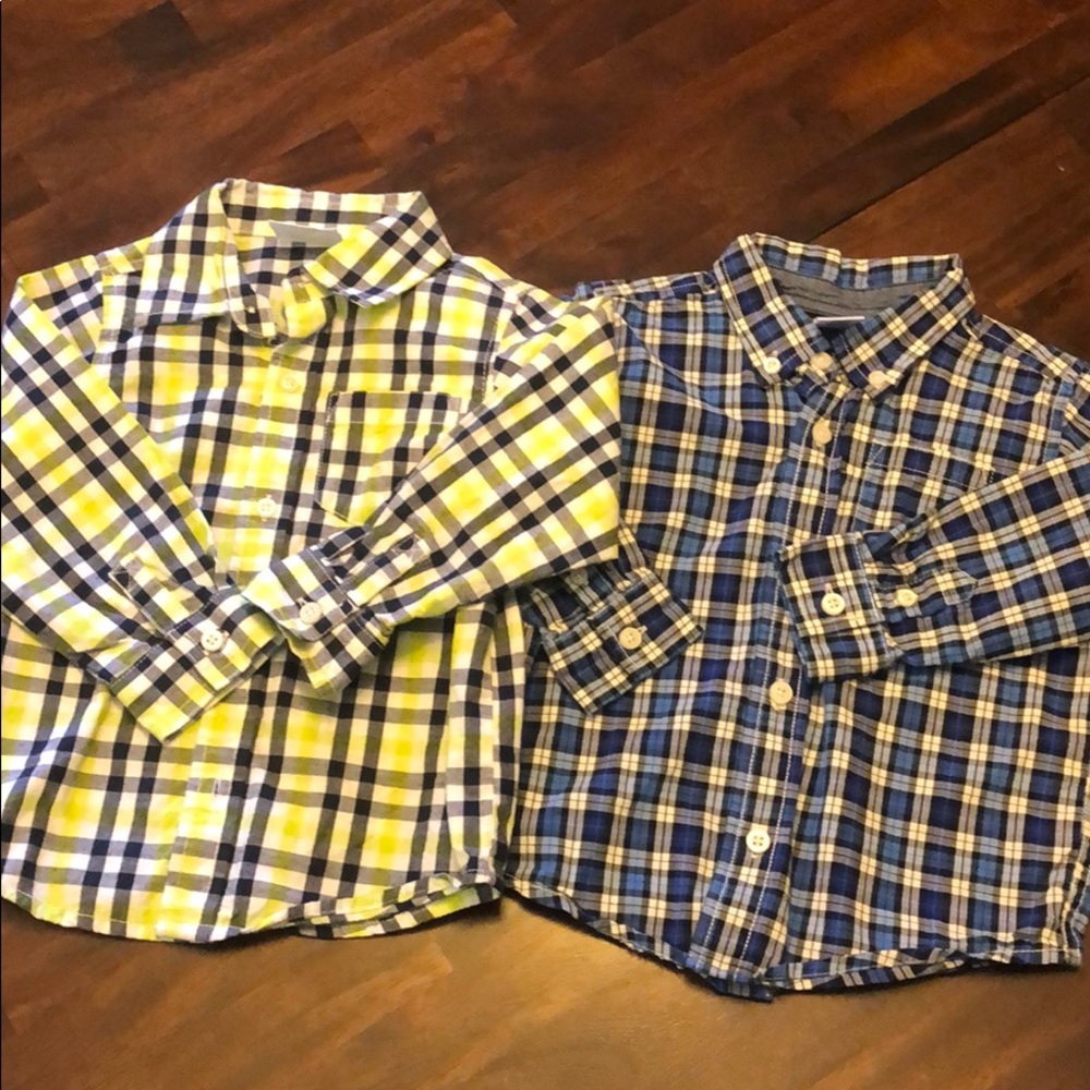 Long sleeve plaid shirts